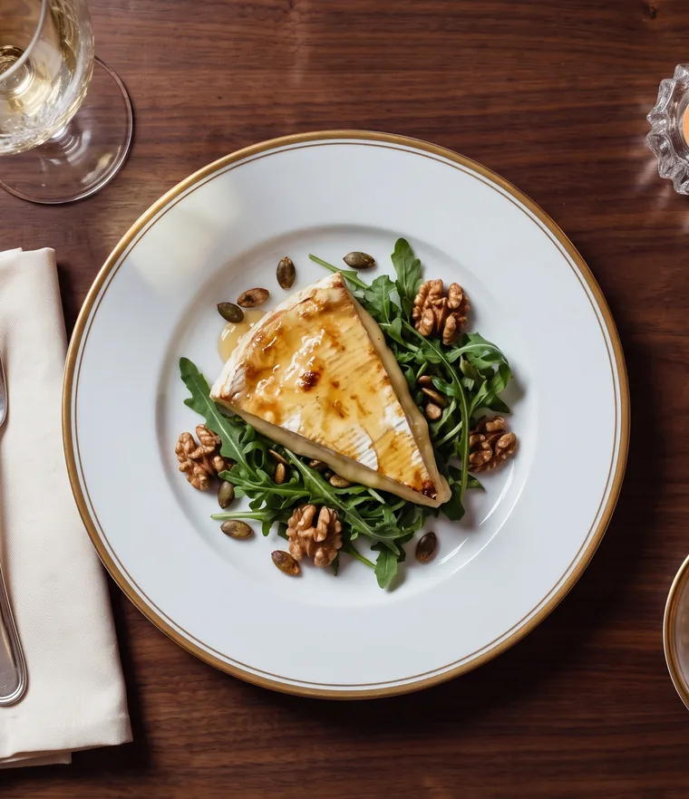 Brie Käsegratin mit Honig