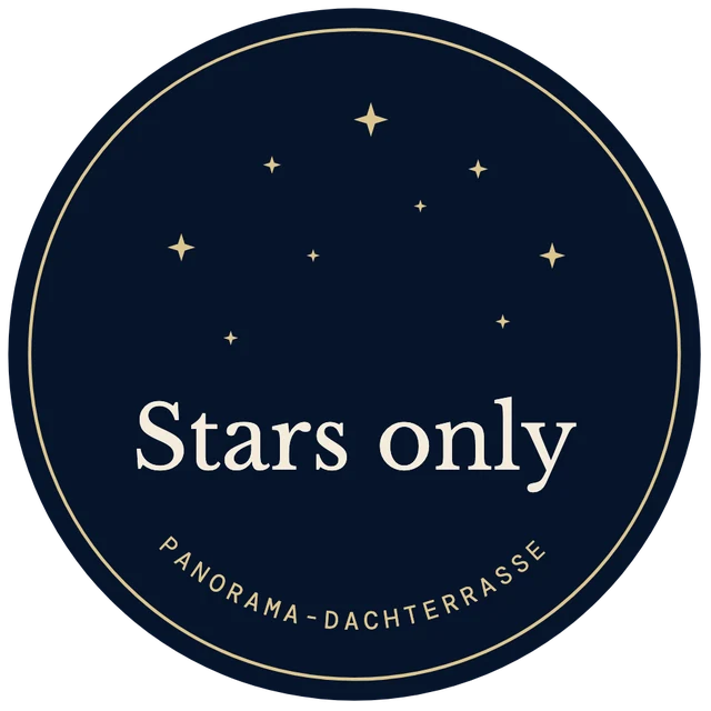 Kofferaufkleber: Stars only