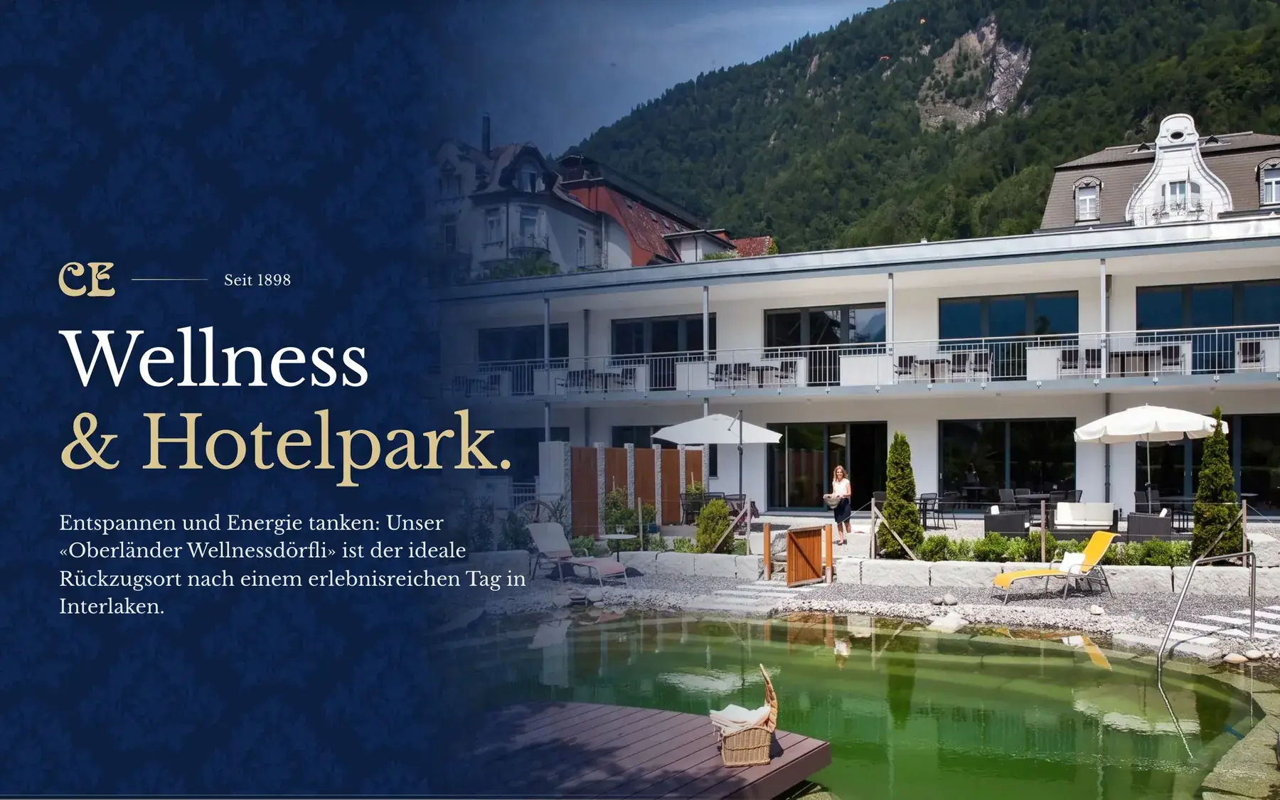 Neu: Wellness & Hotelpark